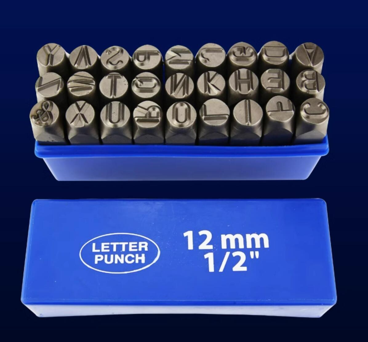 Leatherwork Embossing - Steel Die Metal Stamping kit Punch