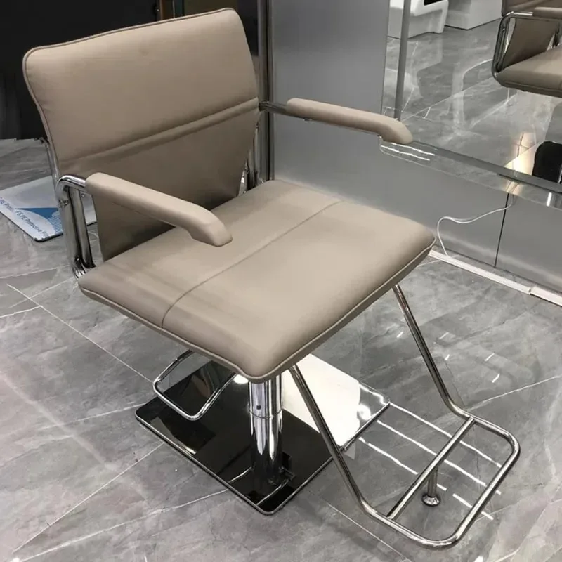 Unique Leather Work - Modern Simplicity Barber Chair Work High-end
