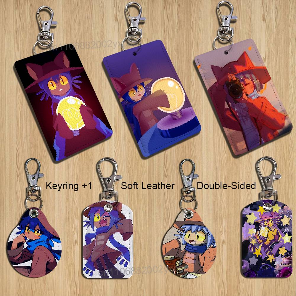 cute Niko game OneShot Holder  - Leather Work Leather ulasan dan harga