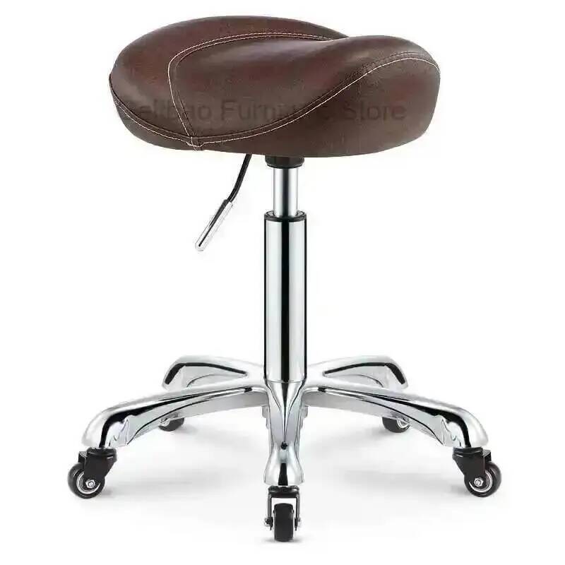 Stool Salon Barber Shop Chair  - Leatherwork Bench ulasan dan harga