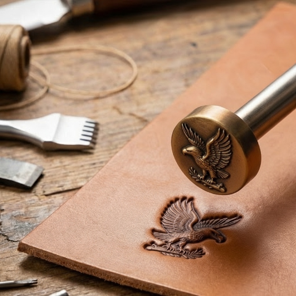Custom Brass Branding Iron Per - Leatherwork Embossing ulasan dan harga
