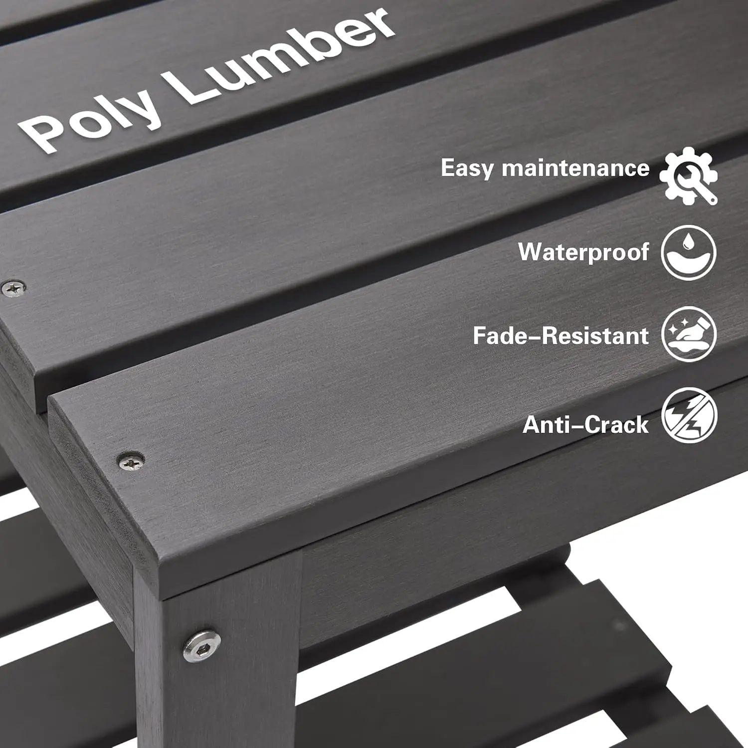 Outdoor Potting Bench, HDPE Pa - Leatherwork Bench ulasan dan harga