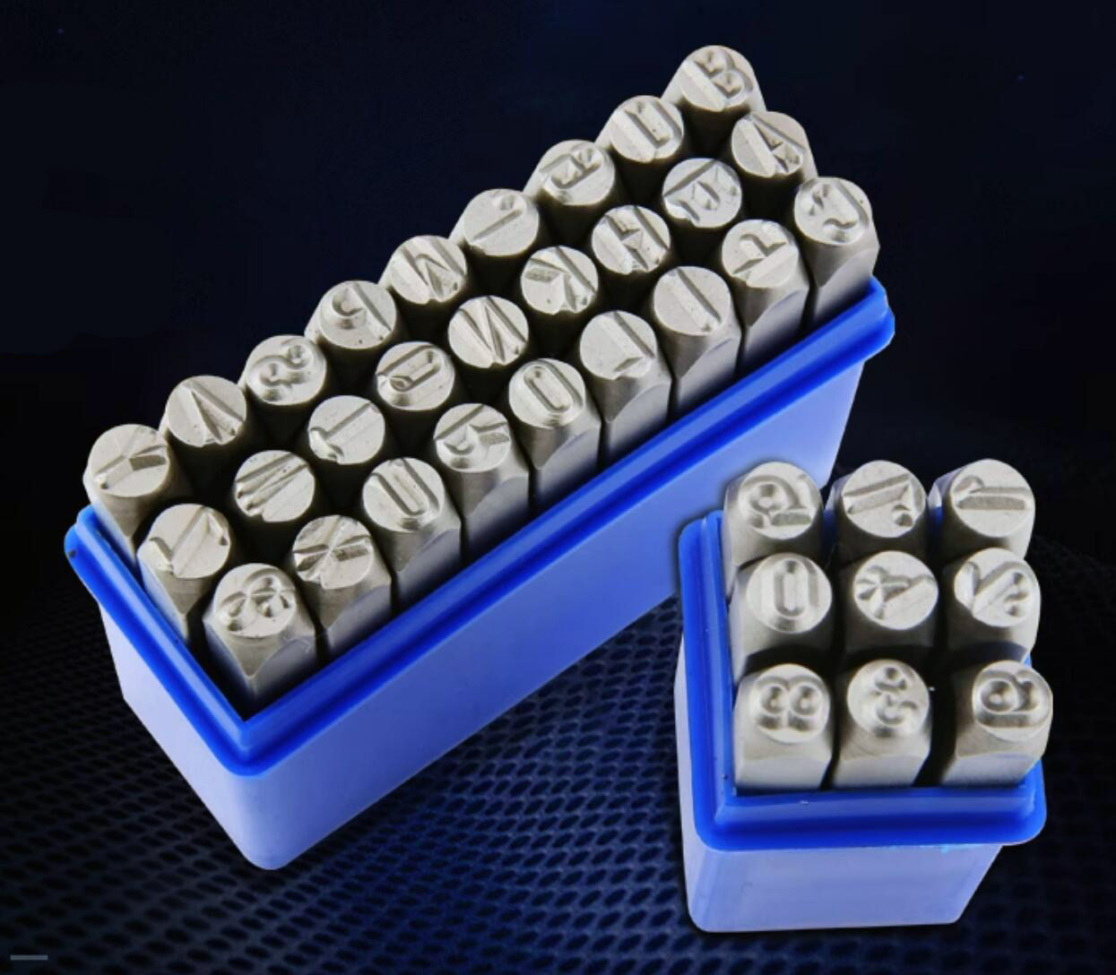 Steel Die Metal Stamping kit P - Leatherwork Embossing ulasan dan harga