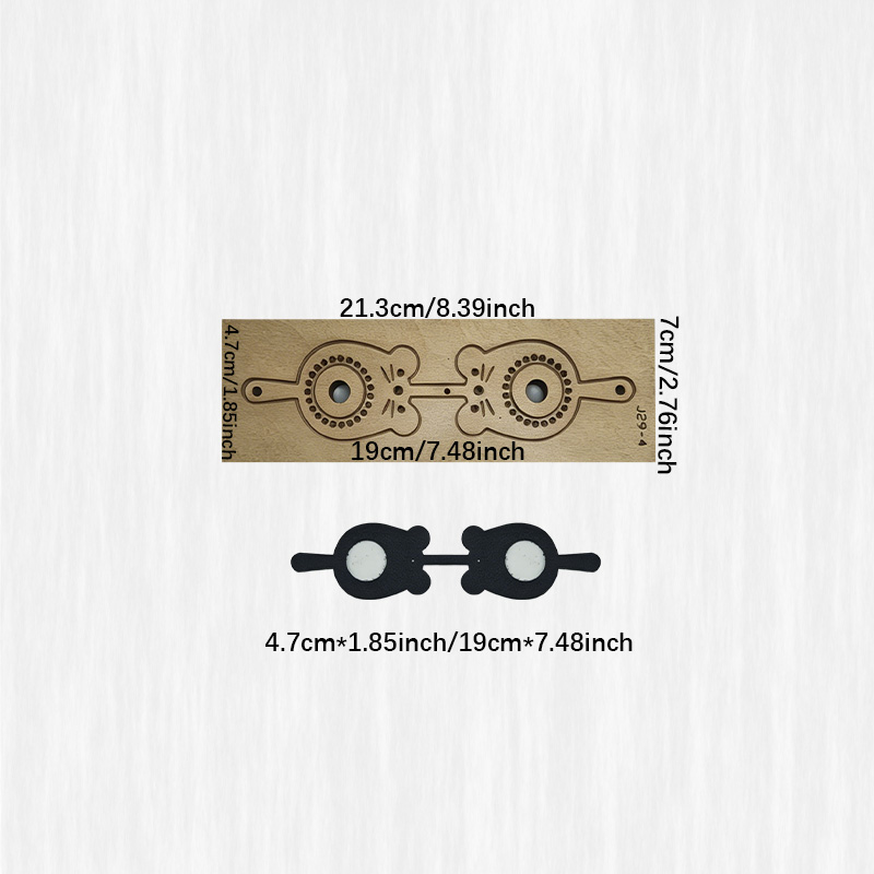 DIY Leather Cutting Template L - Leatherwork Templates ulasan dan harga