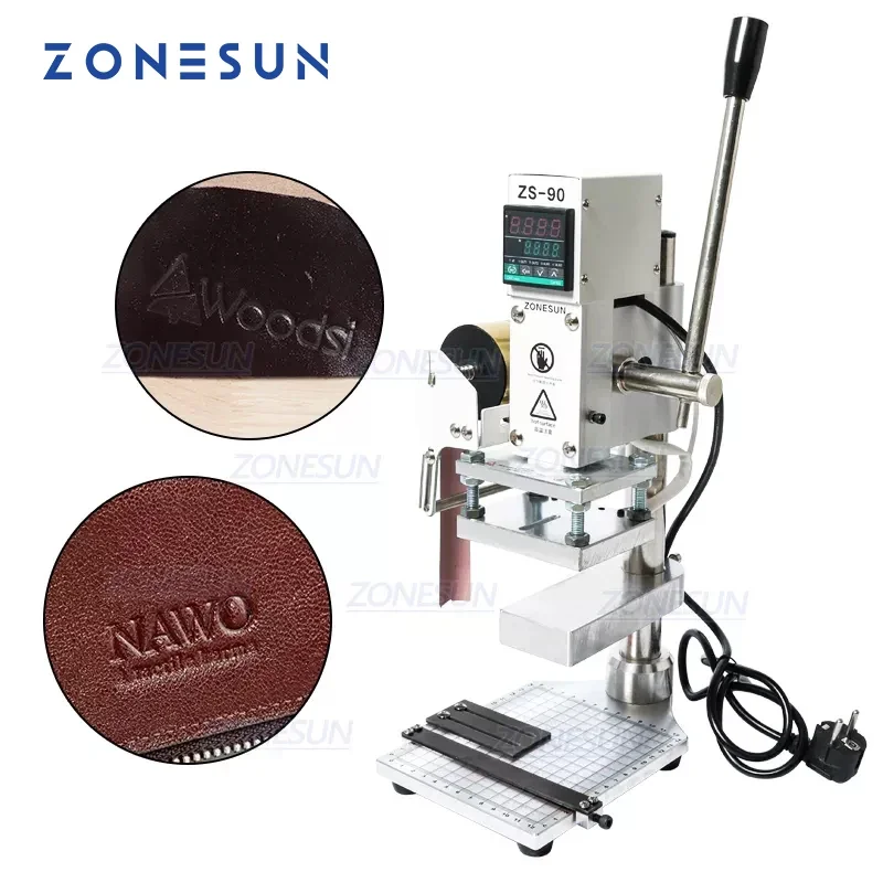ZONESUN Two Work Plate Manual  - Leatherwork Embossing ulasan dan harga