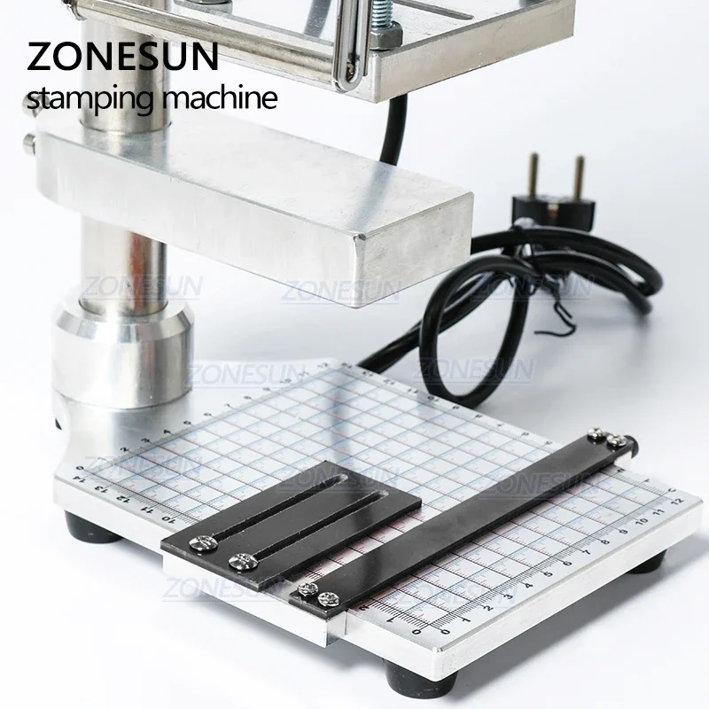 ZONESUN Two Work Plate Manual  - Leatherwork Embossing ulasan dan harga