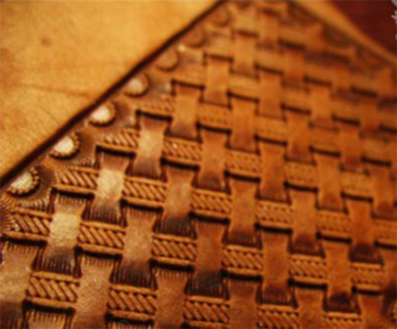 Woven pattern Hand-work unique - Unique Leather Work ulasan dan harga
