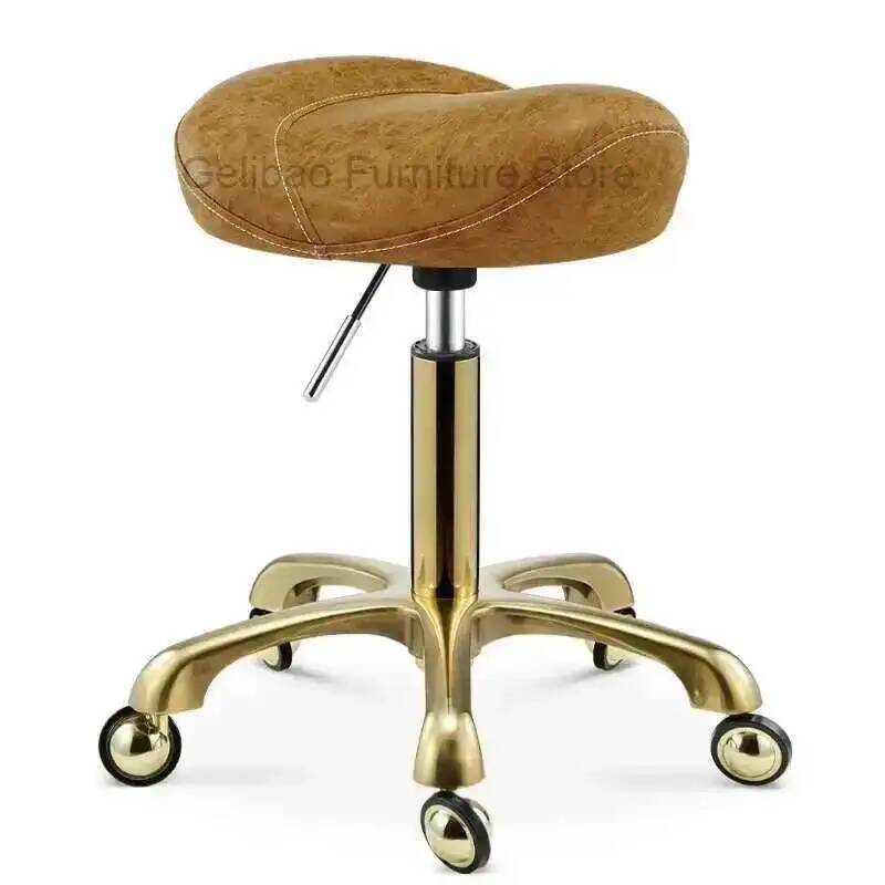 Barber Shop Hair Salon Stool C - Leatherwork Bench ulasan dan harga