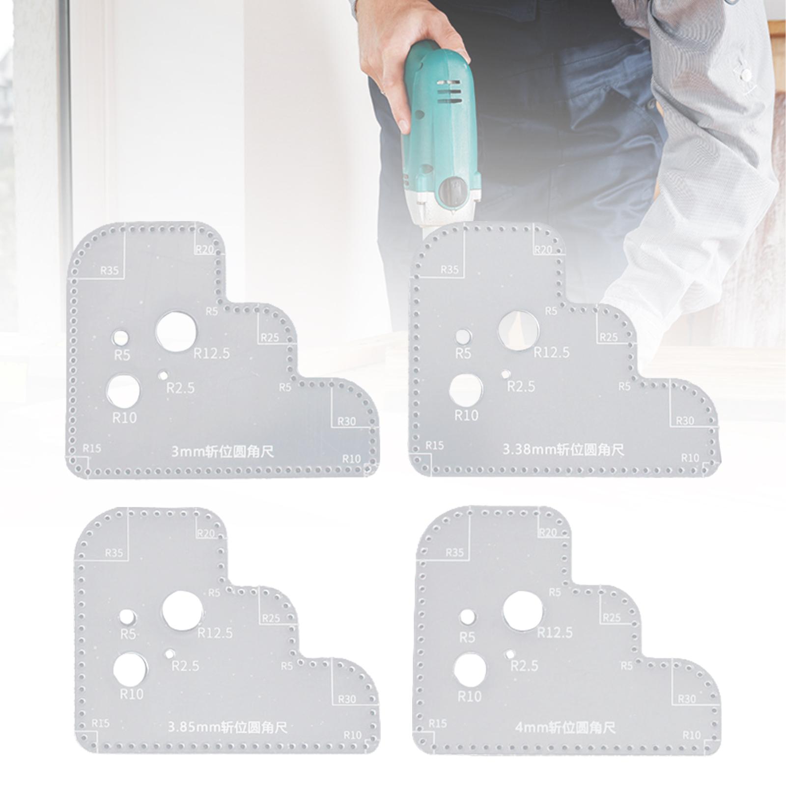 Clear Acrylic Circle Template  - Leatherwork Templates ulasan dan harga