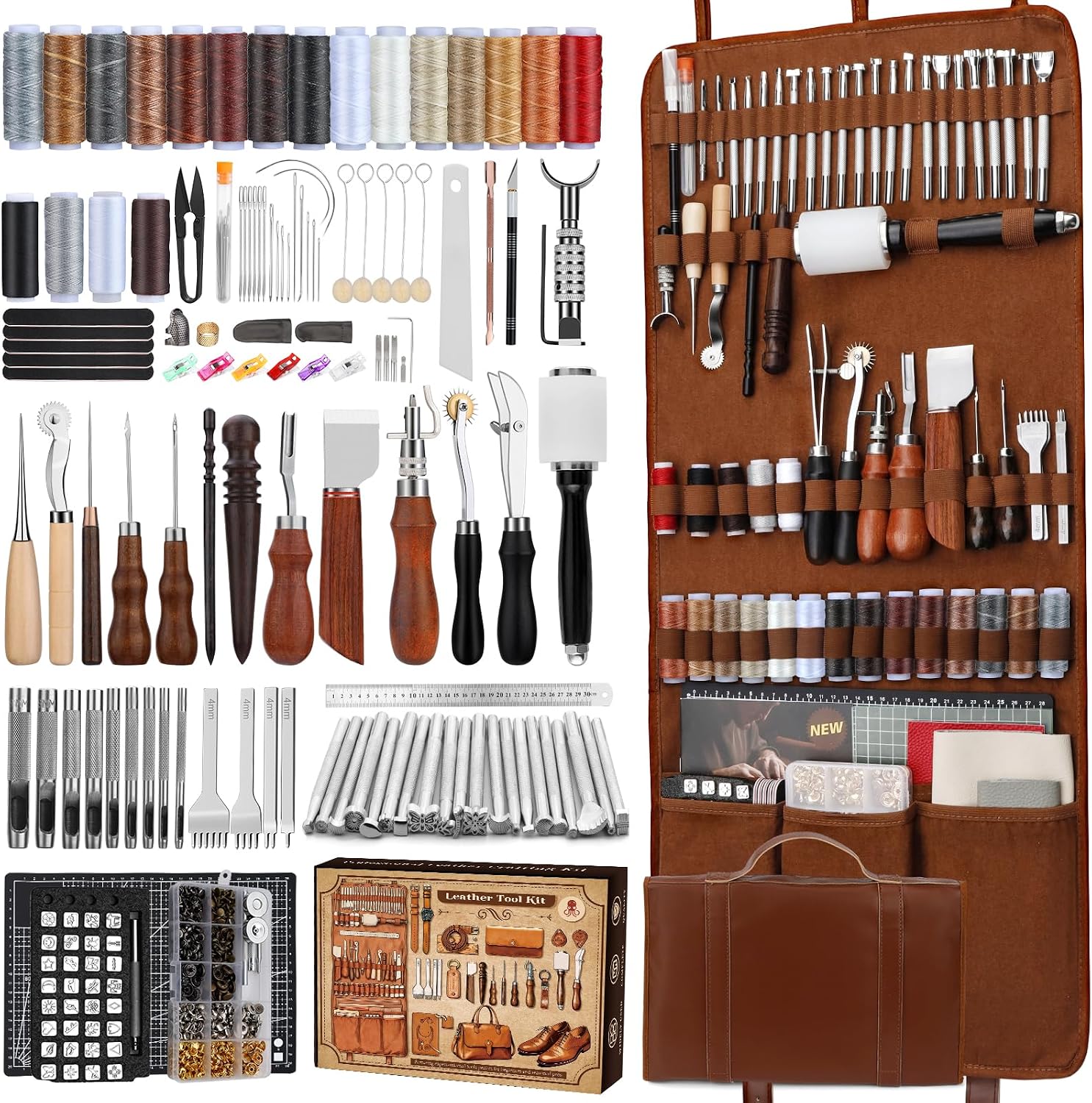 Leather Working Kit, Leather W - Leather Work Leather ulasan dan harga