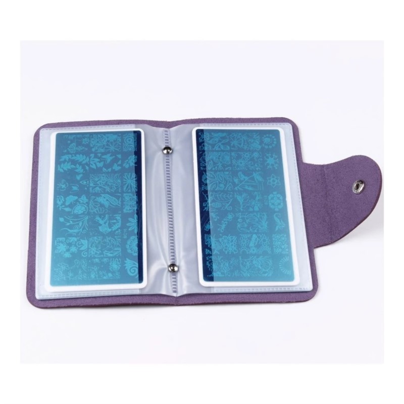 1Pcs Large Rectangular Nail Ar - Leatherwork Templates ulasan dan harga